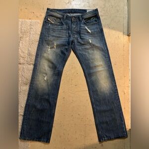 Vintage Diesel Jeans Dirty Pants Faded Denim
Distressed Y2K